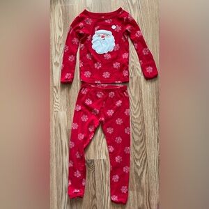 Size 5T Childs Snowflakes Pajama‎ Set